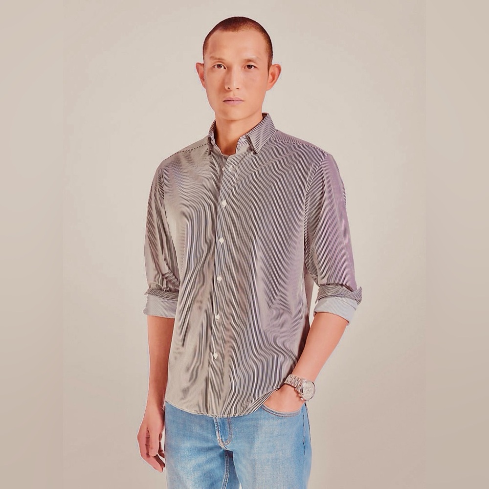 Michael Kors Men’s Slim Fit‎ Dress Shirt – Light Purple 💜✨